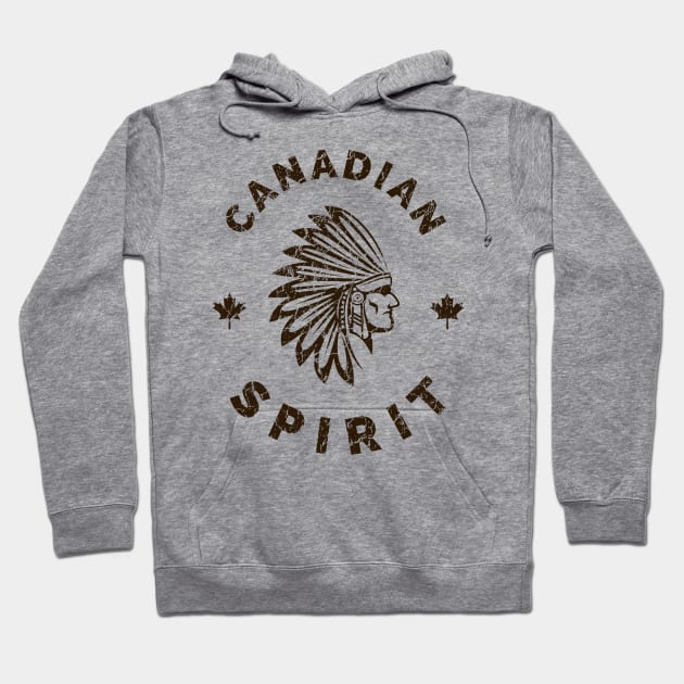 Canada Indian Native American Canadian Hoodie by Foxxy Merch